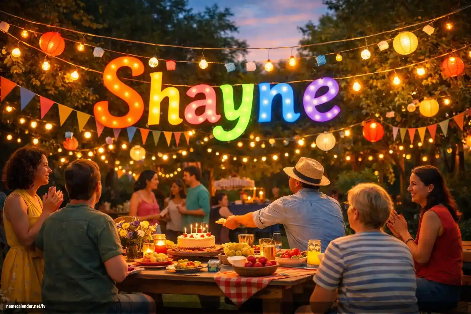 Vārda dienas un vārda svinēšana - Shayne