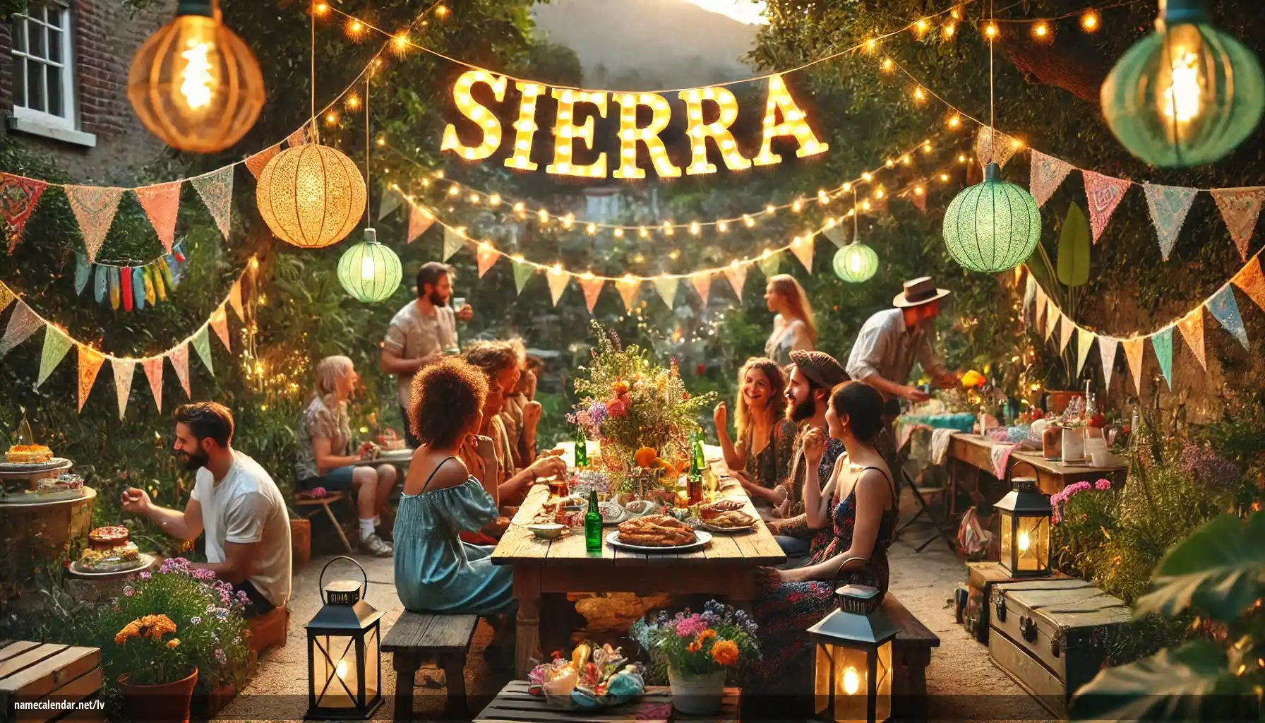 Vārda dienas un vārda svinēšana - Sierra