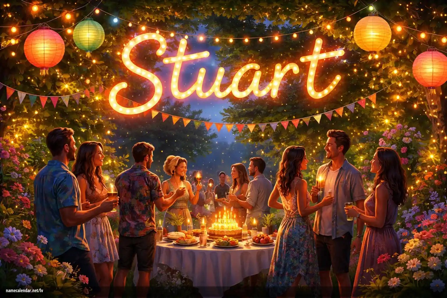 Vārda dienas un vārda svinēšana - Stuart