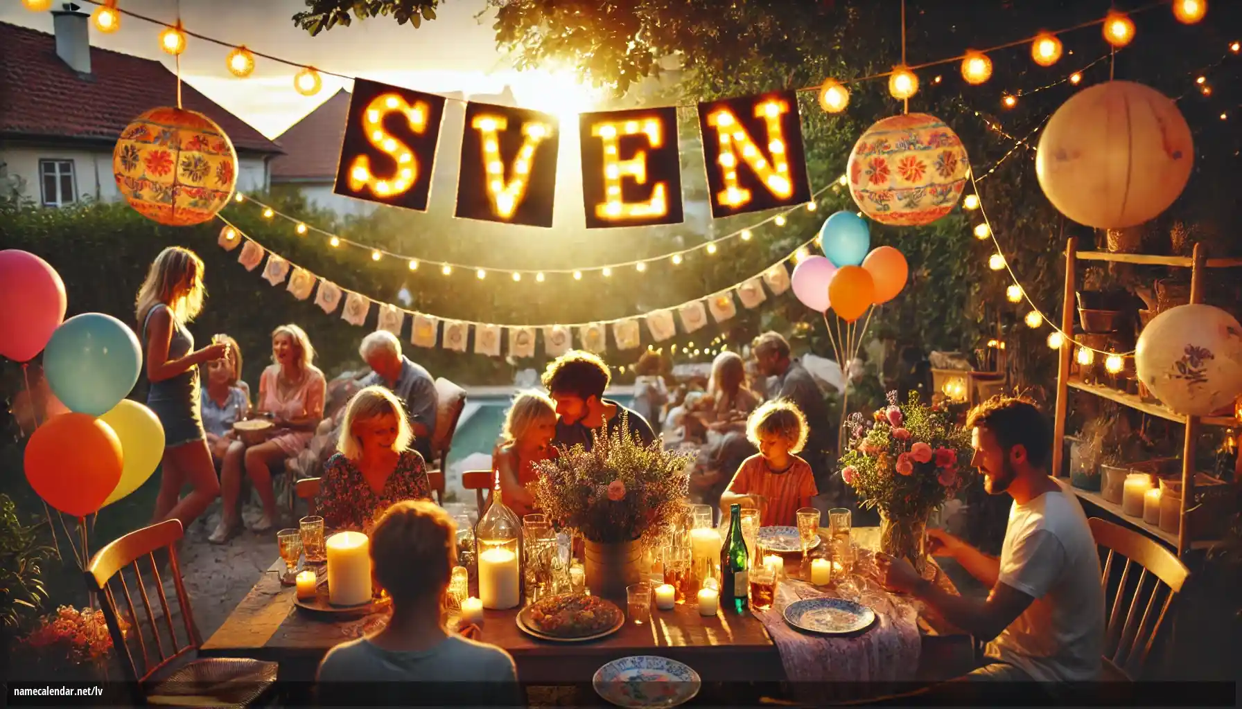 Vārda dienas un vārda svinēšana - Sven