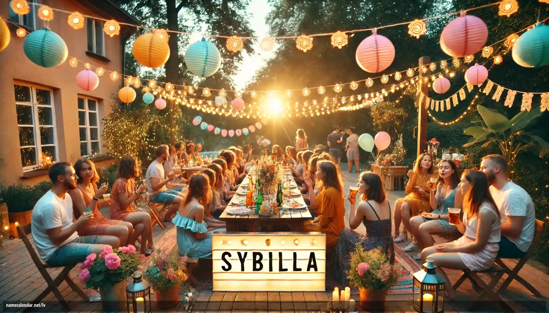 Vārda dienas un vārda svinēšana - Sybilla