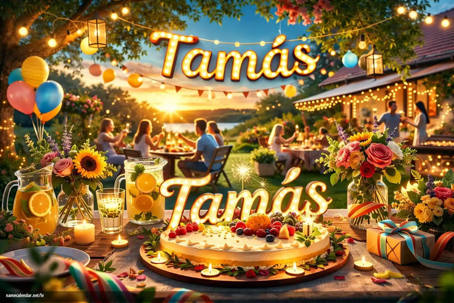 Vārda dienas un vārda svinēšana - Tamás