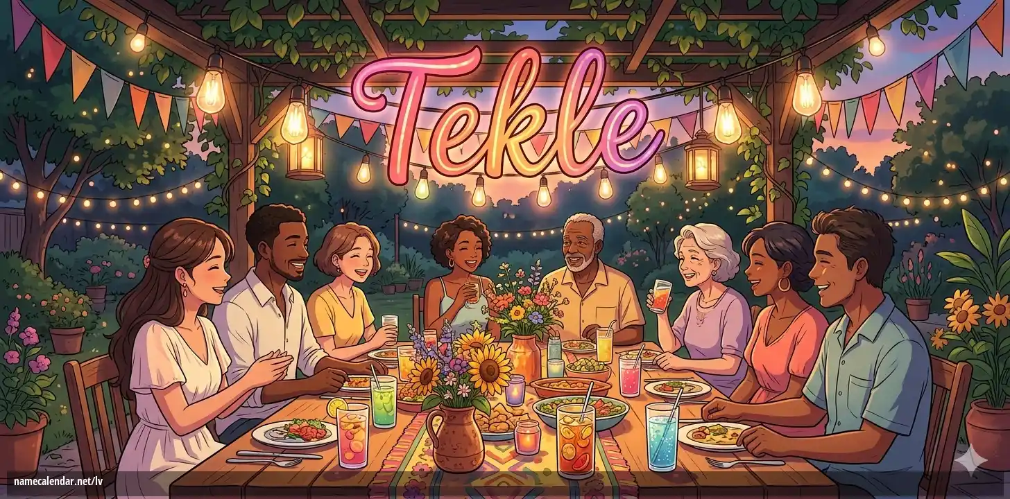 Vārda dienas un vārda svinēšana - Tekle