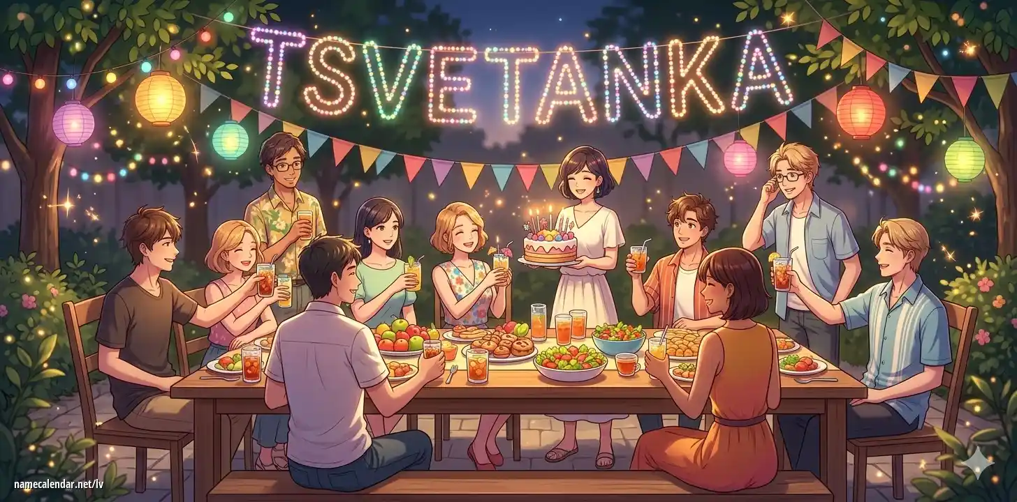 Vārda dienas un vārda svinēšana - Tsvetanka