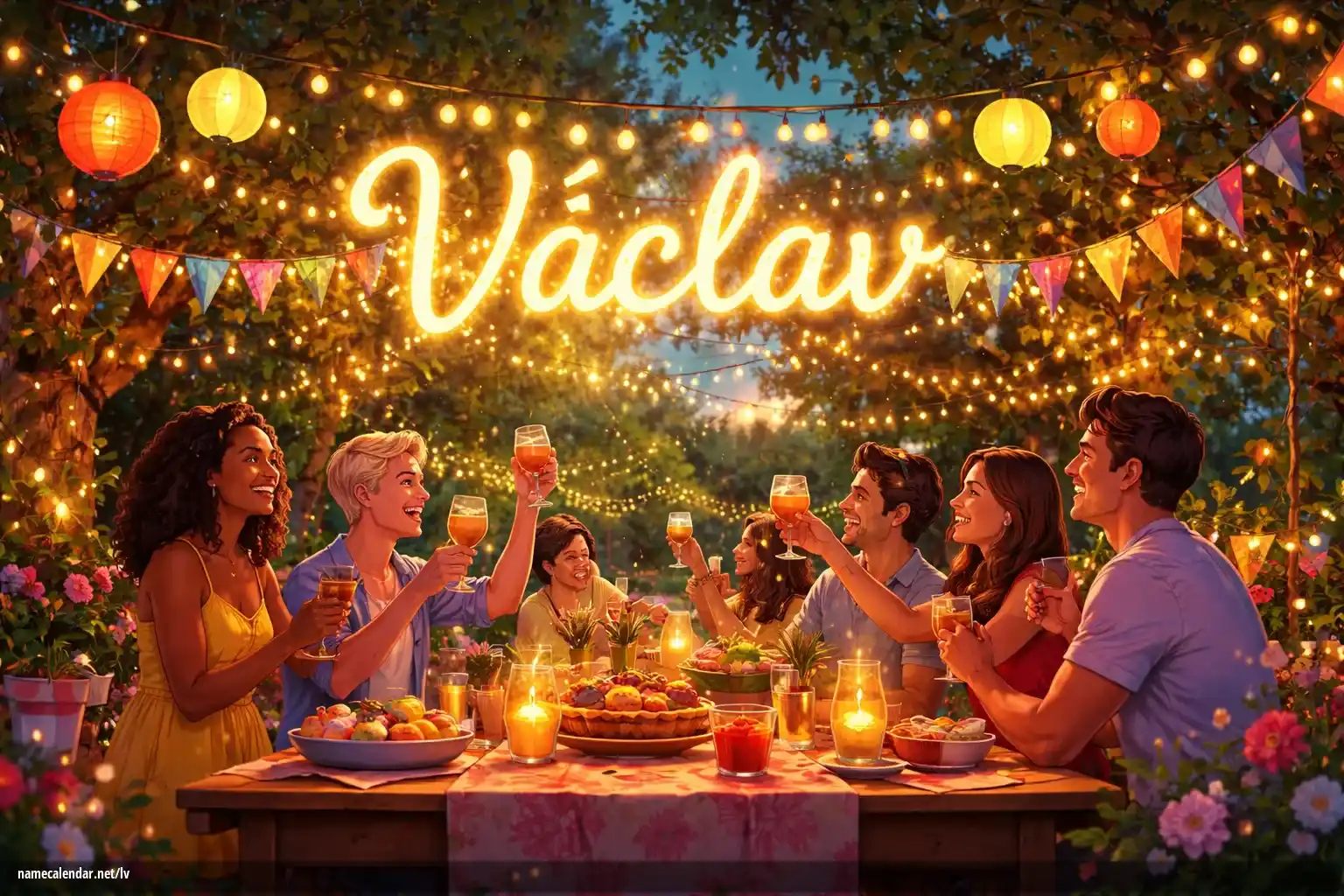 Vārda dienas un vārda svinēšana - Vaclav