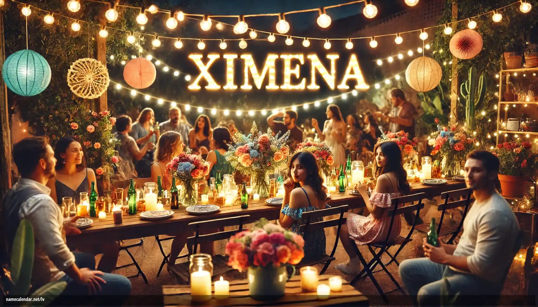 Vārda dienas un vārda svinēšana - Ximena