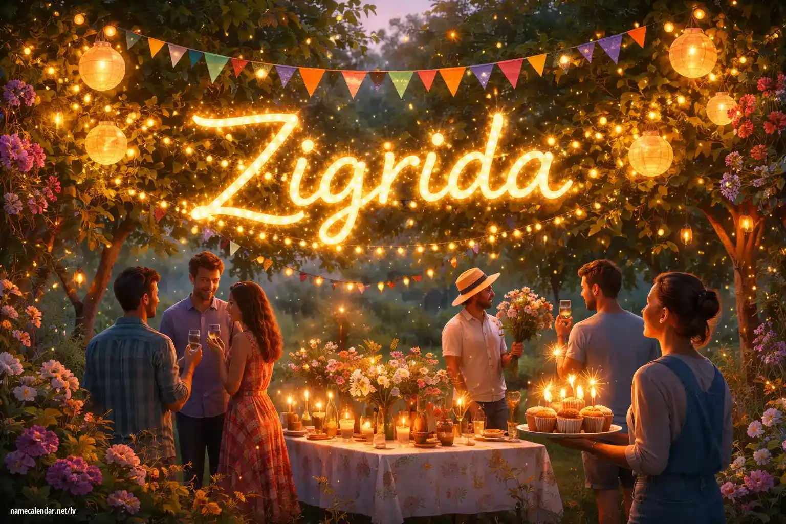 Vārda dienas un vārda svinēšana - Zigrida