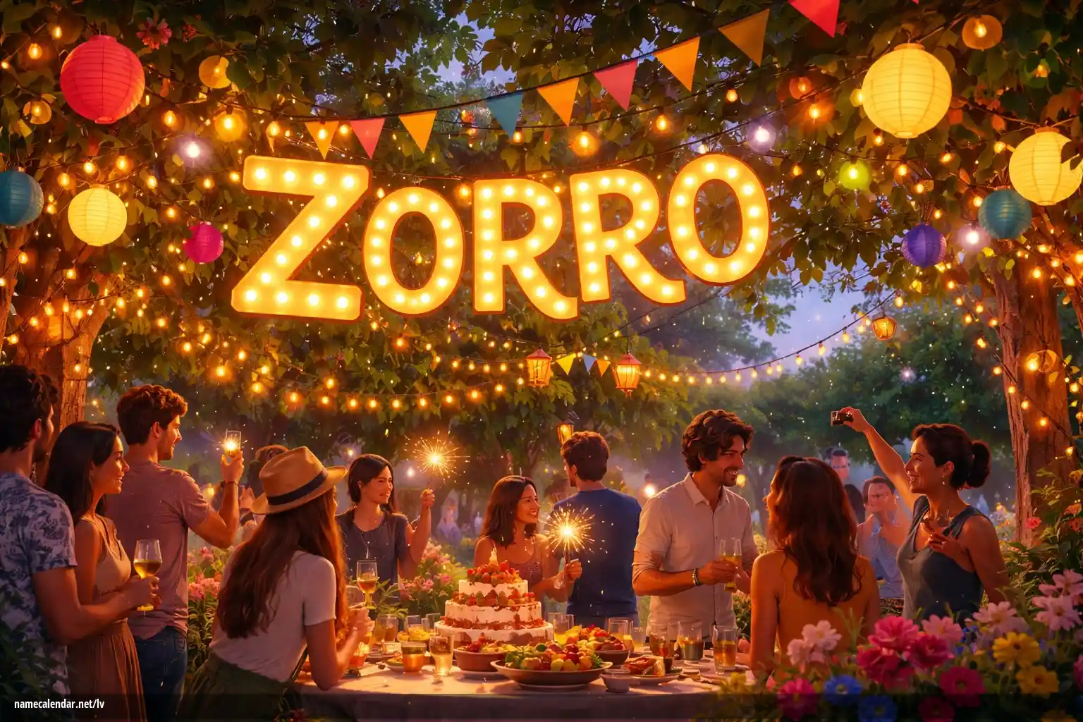 Vārda dienas un vārda svinēšana - Zorro