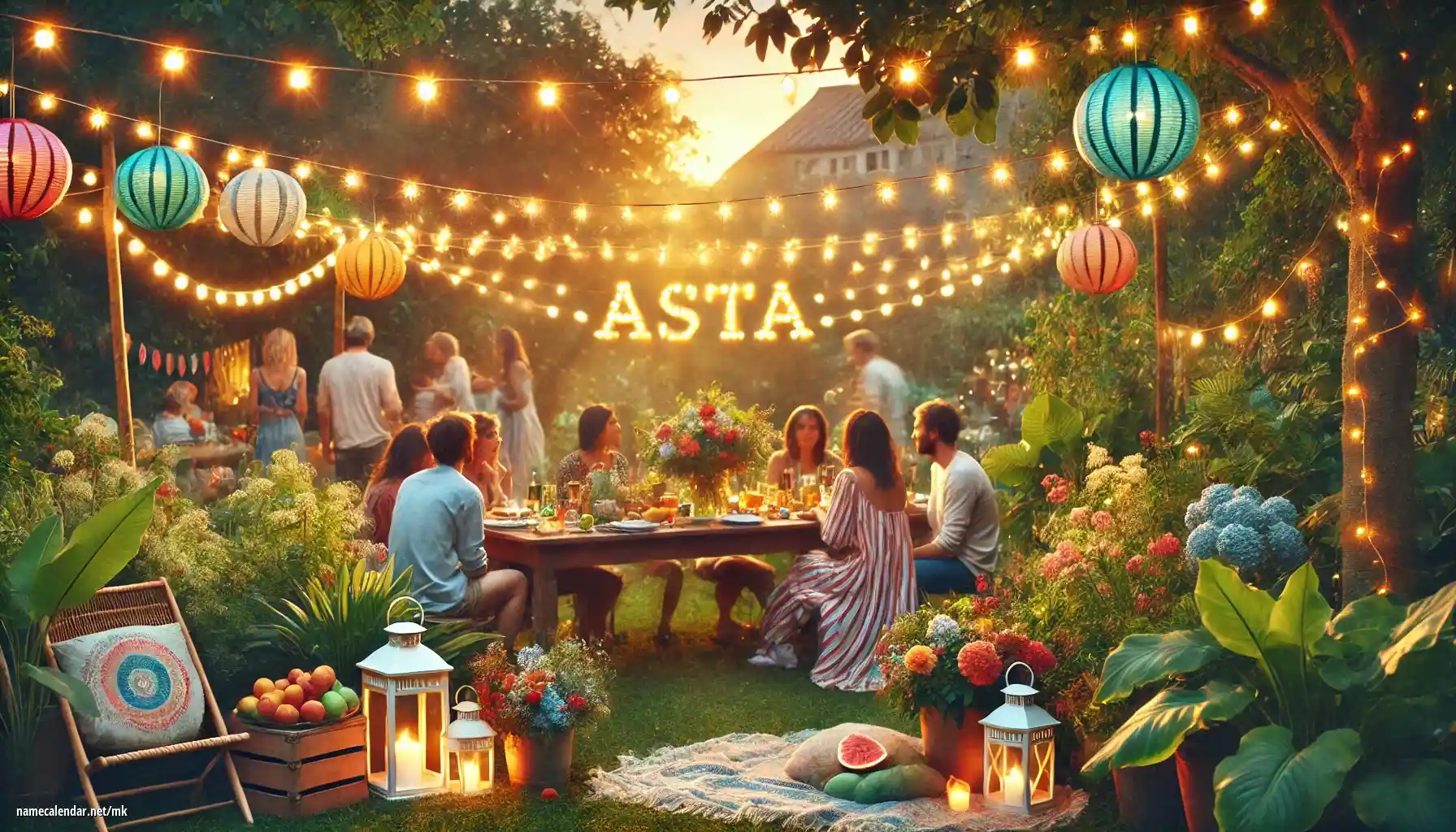 Прослава на именден и име - Åsta