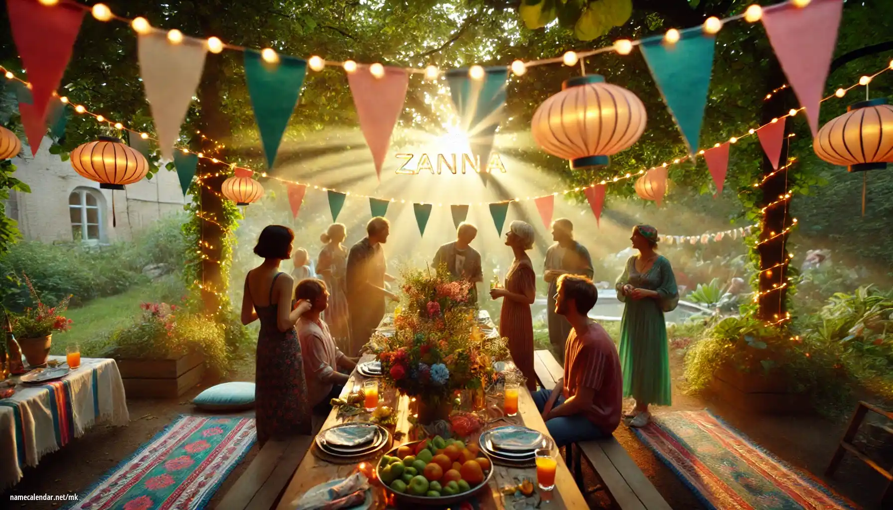 Прослава на именден и име - Żanna