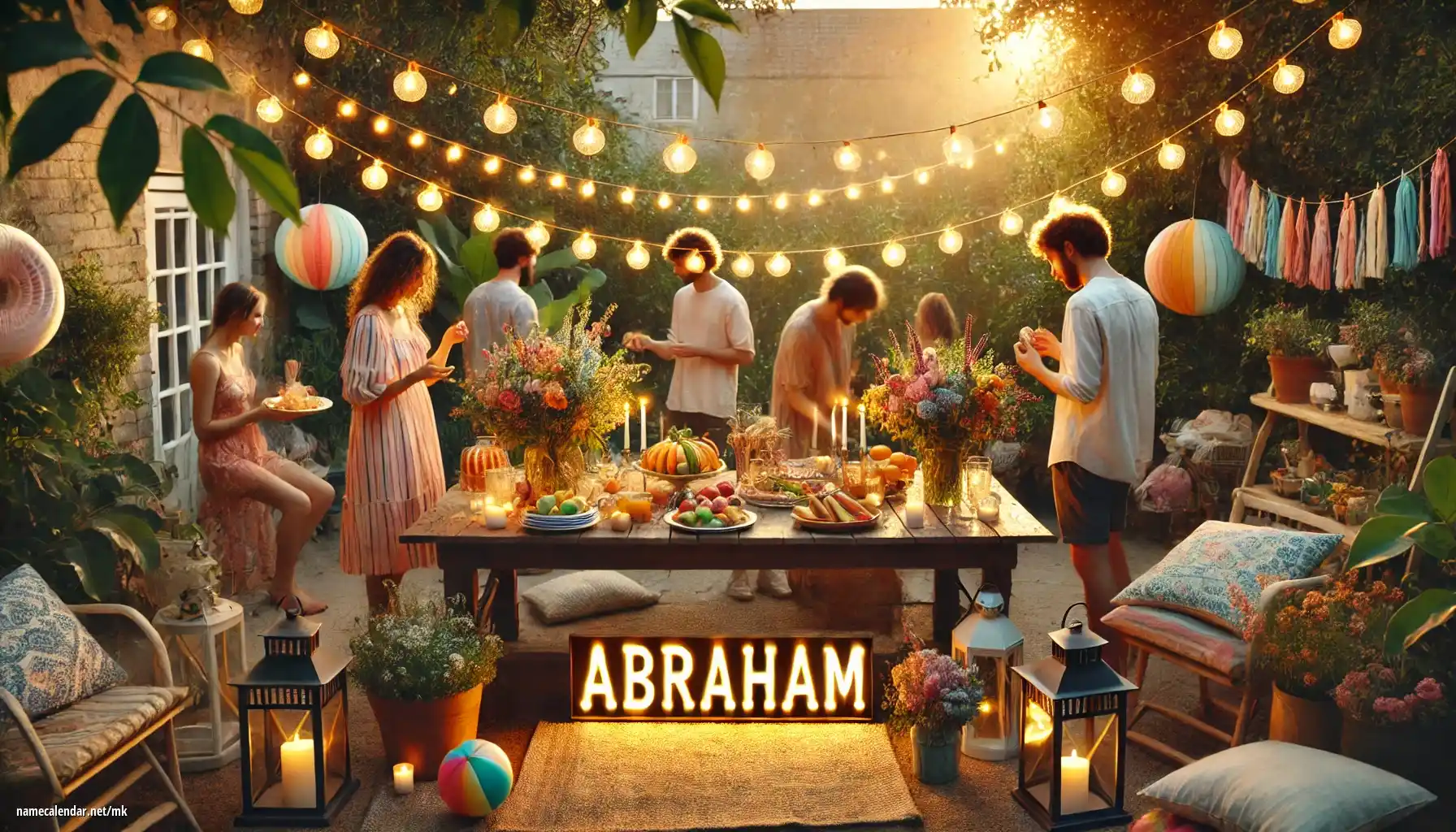 Прослава на именден и име - Abraham