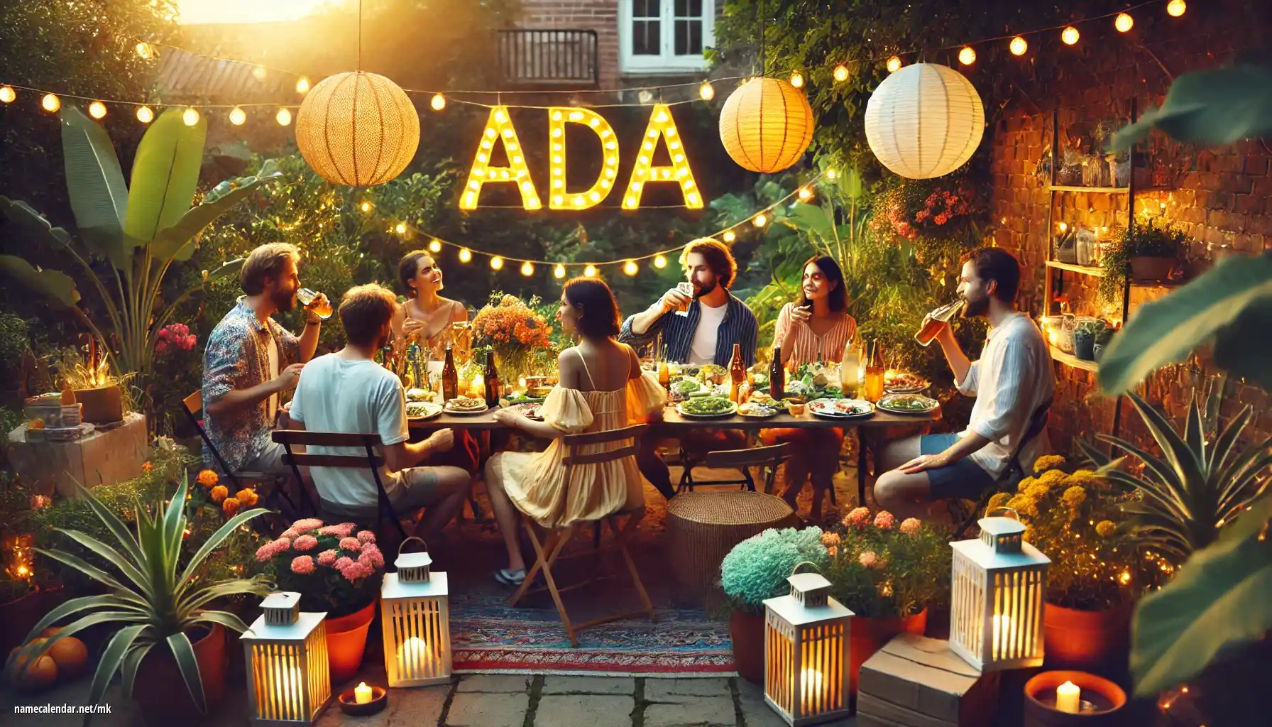 Прослава на именден и име - Ada