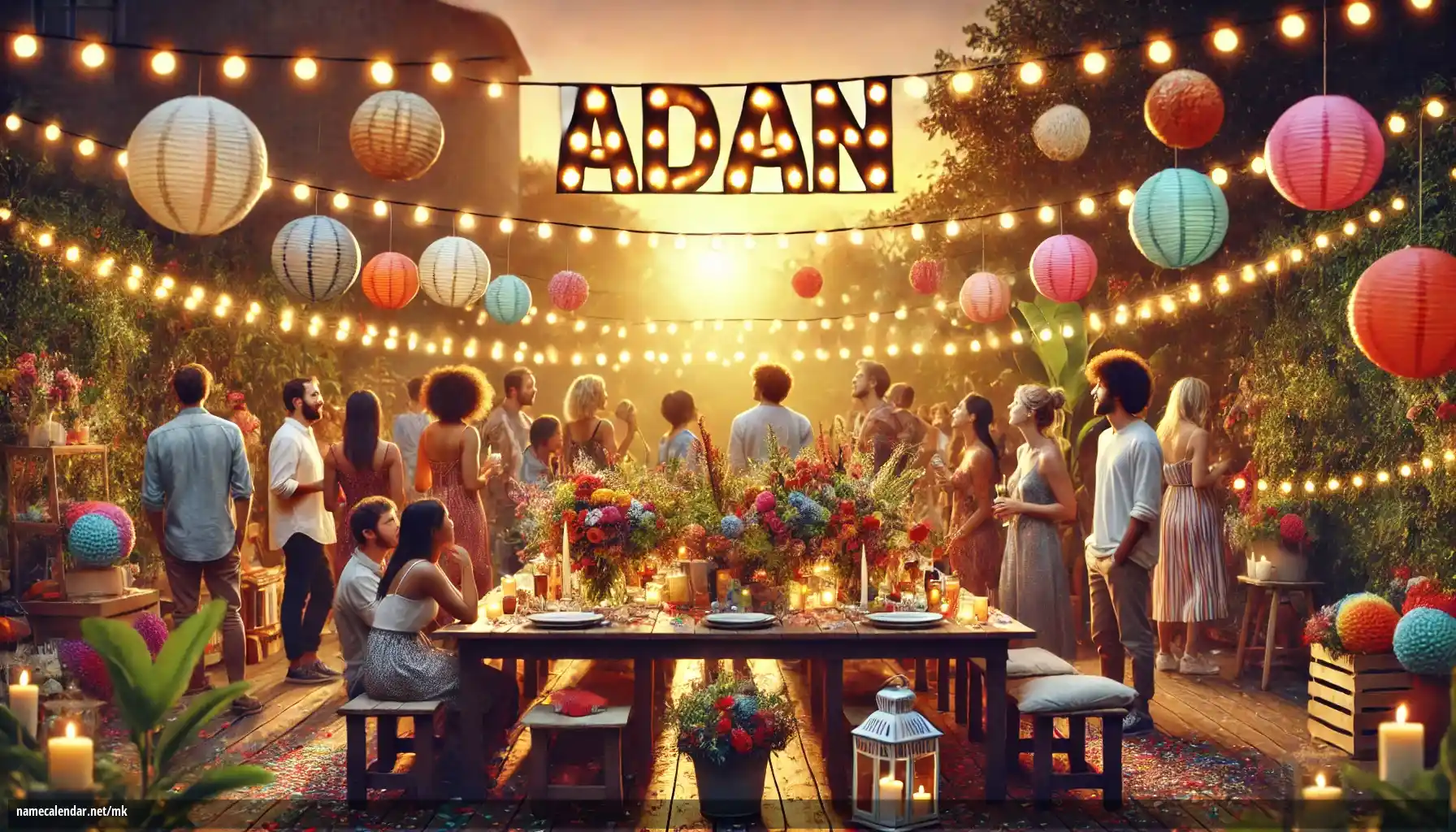 Прослава на именден и име - Adan