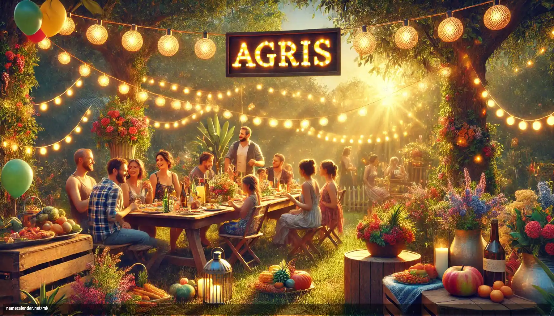 Прослава на именден и име - Agris