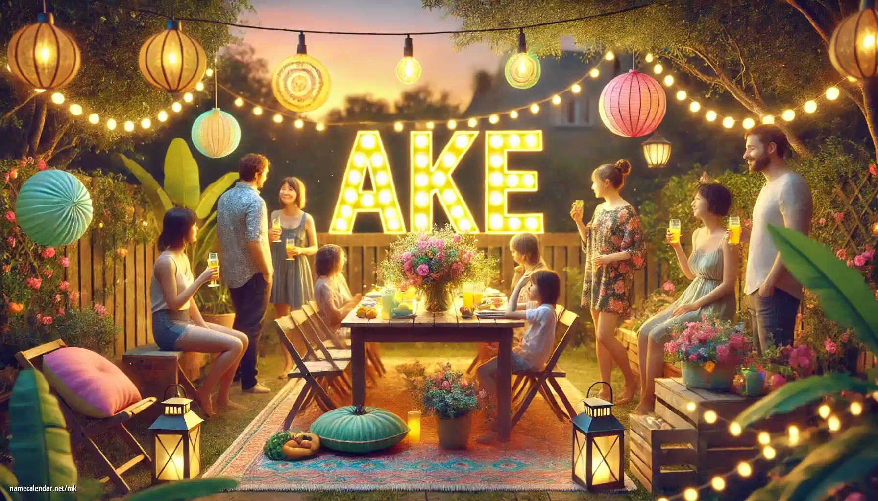 Прослава на именден и име - Ake