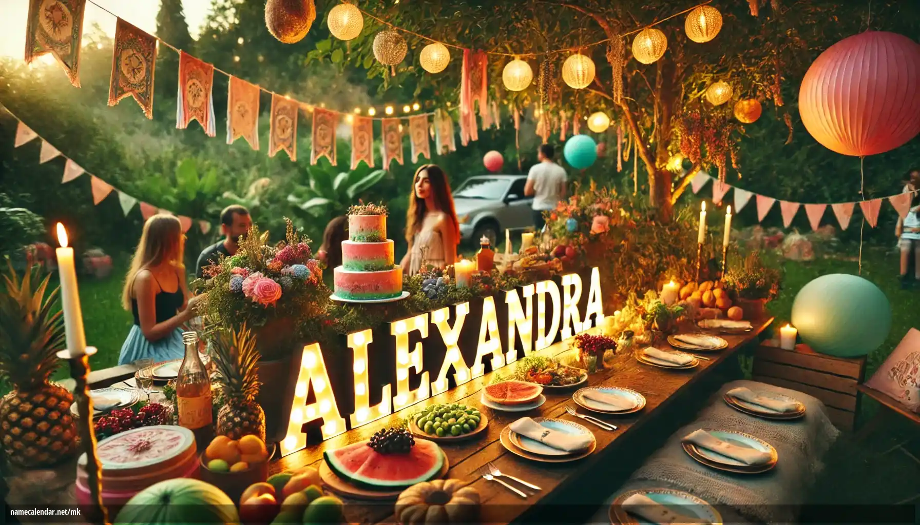 Прослава на именден и име - Alexandra