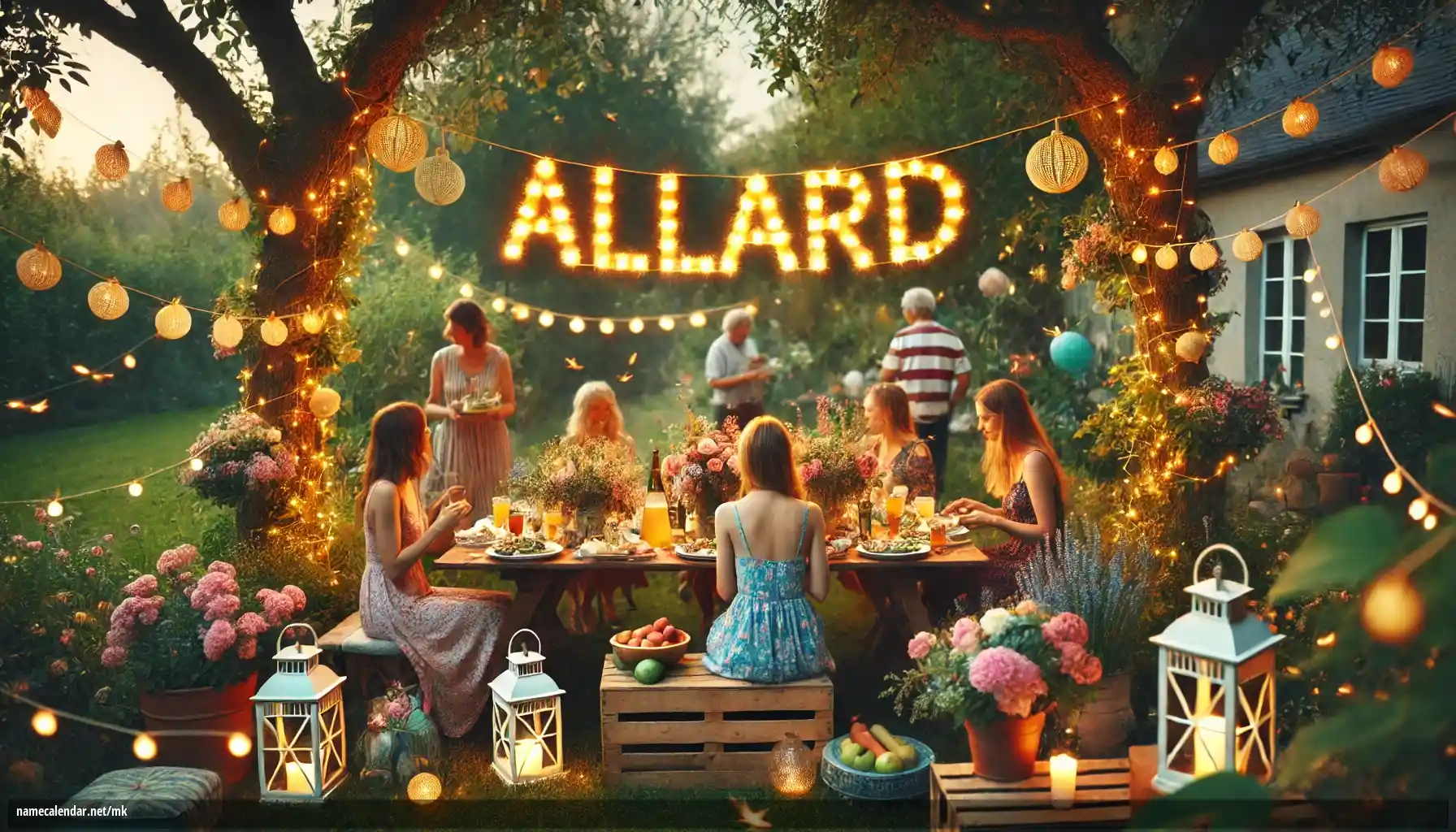 Прослава на именден и име - Allard