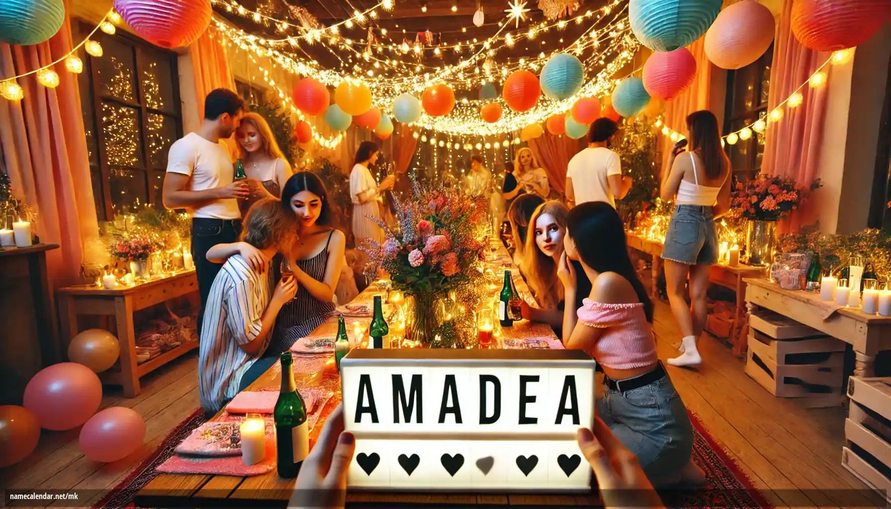 Прослава на именден и име - Amadea