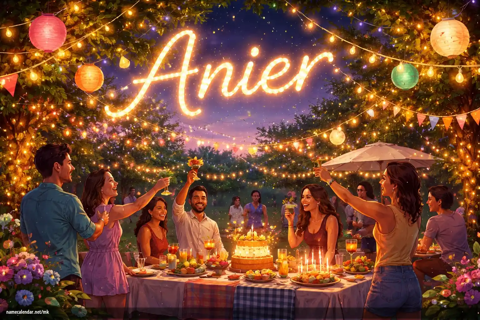 Прослава на именден и име - Anier