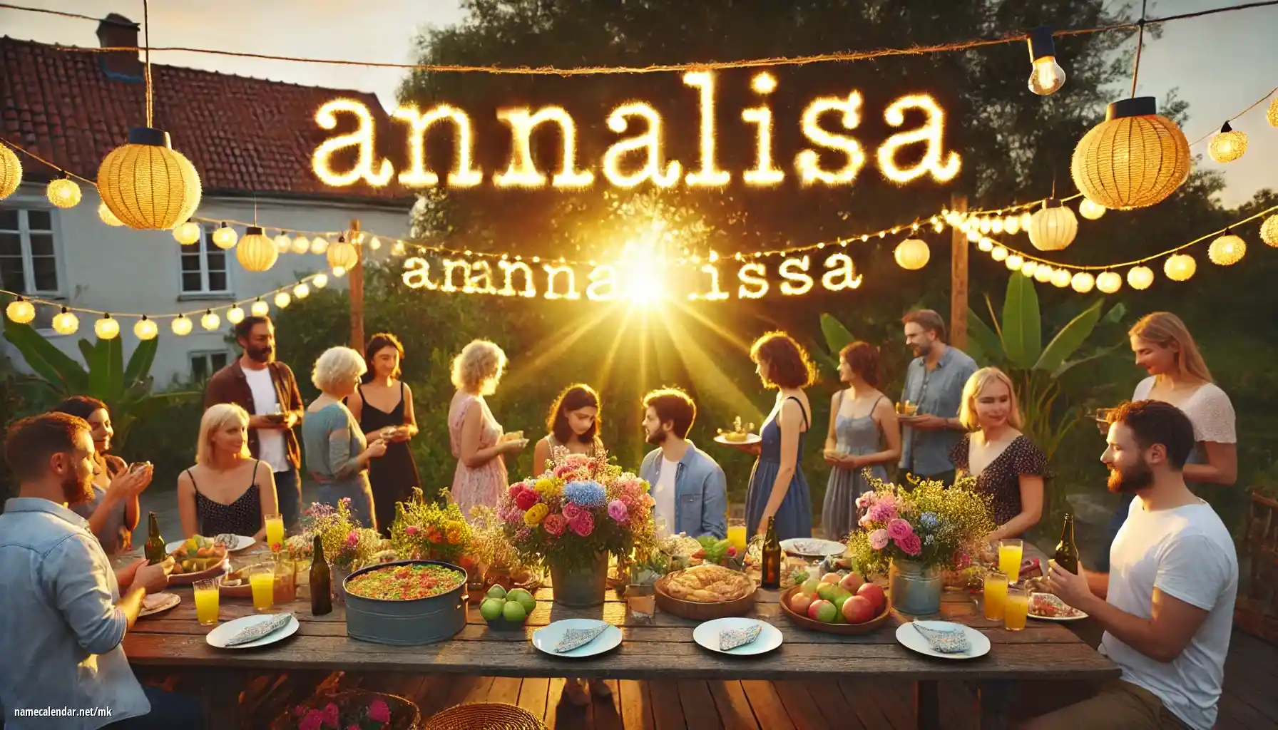 Прослава на именден и име - Annalisa