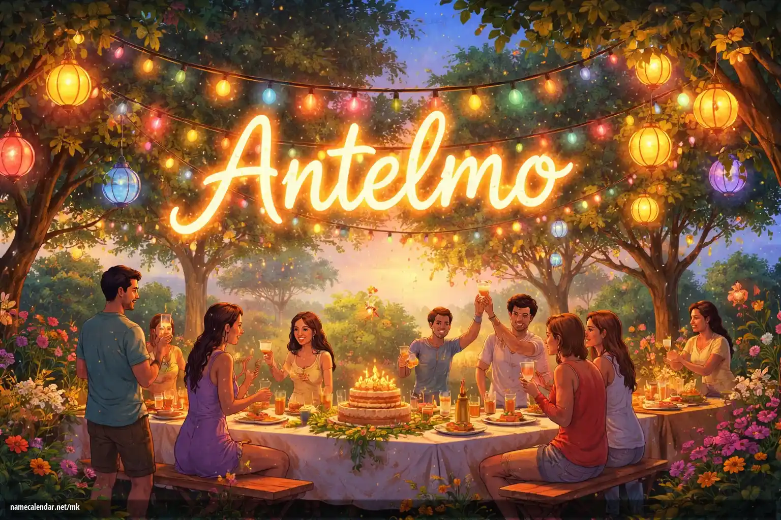 Прослава на именден и име - Antelmo