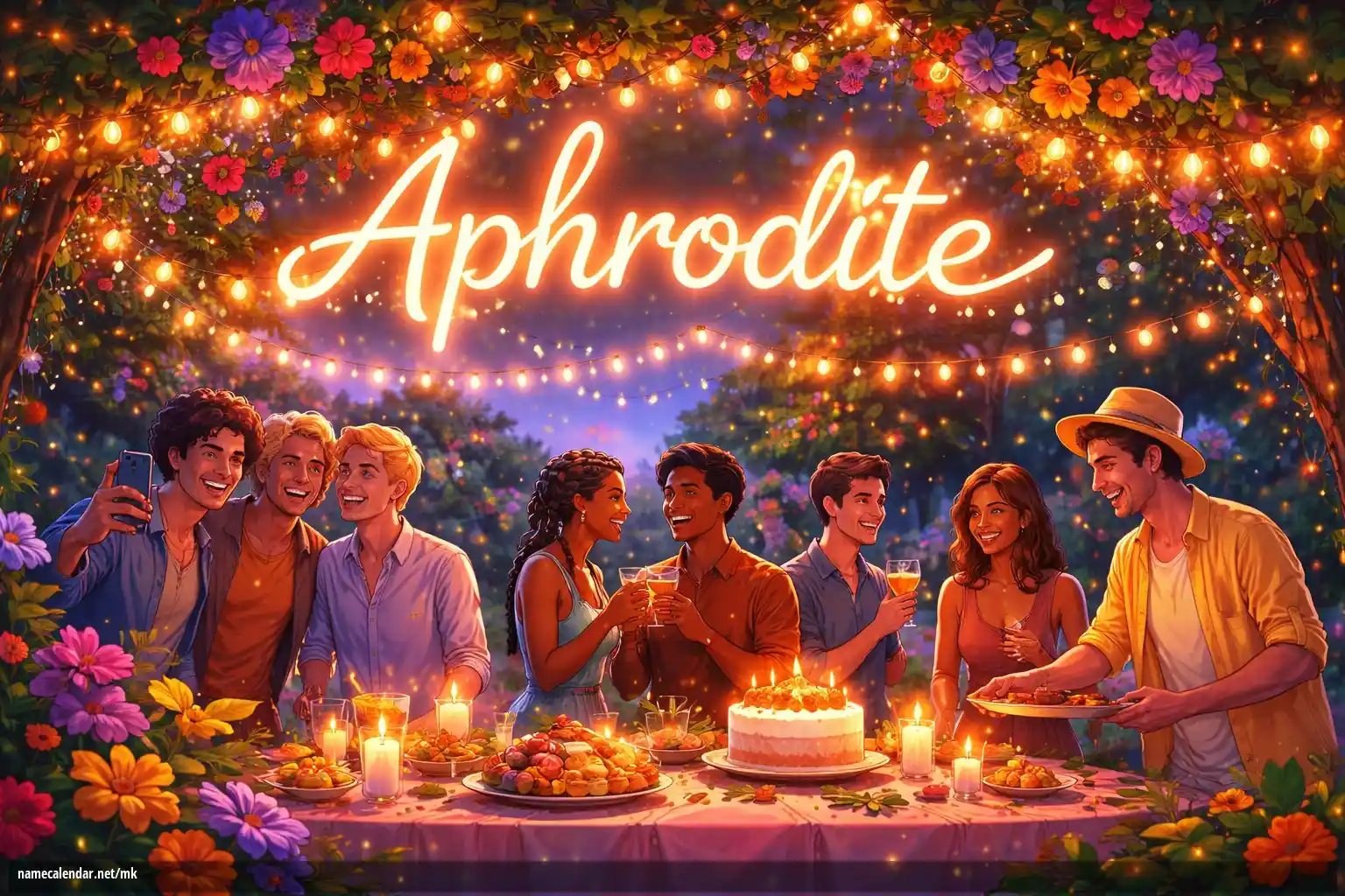 Прослава на именден и име - Aphrodite