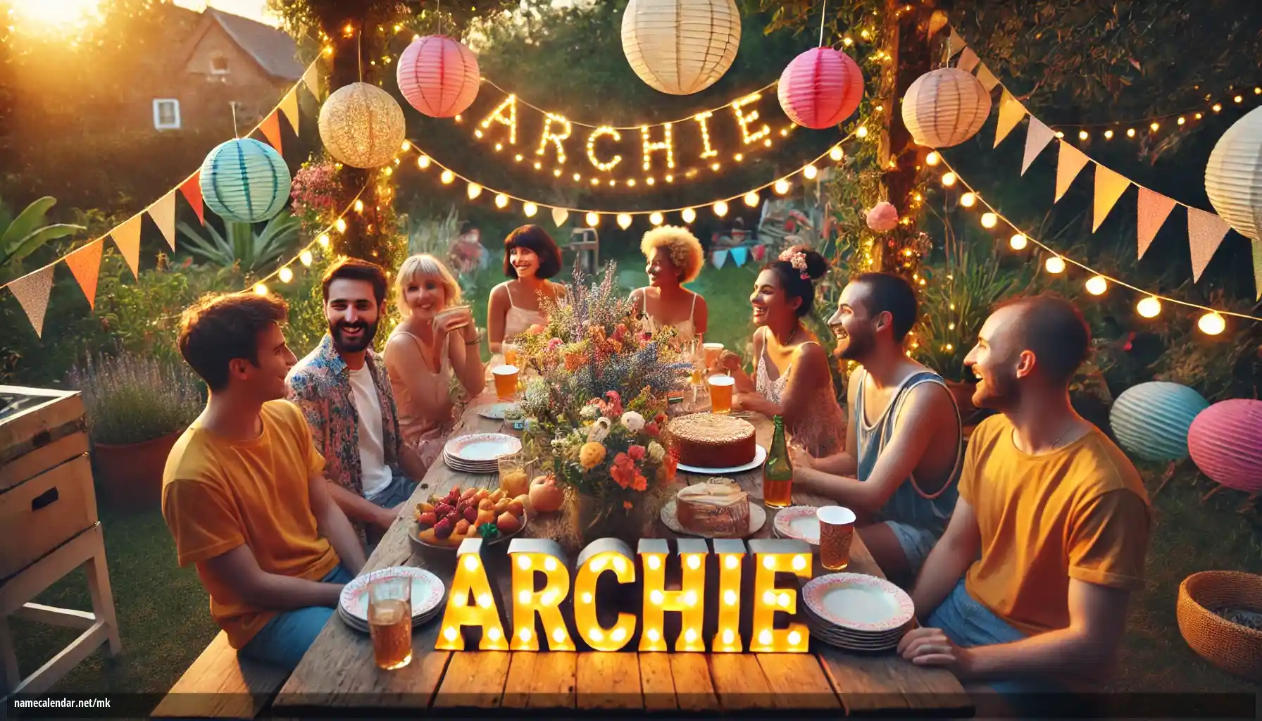 Прослава на именден и име - Archie