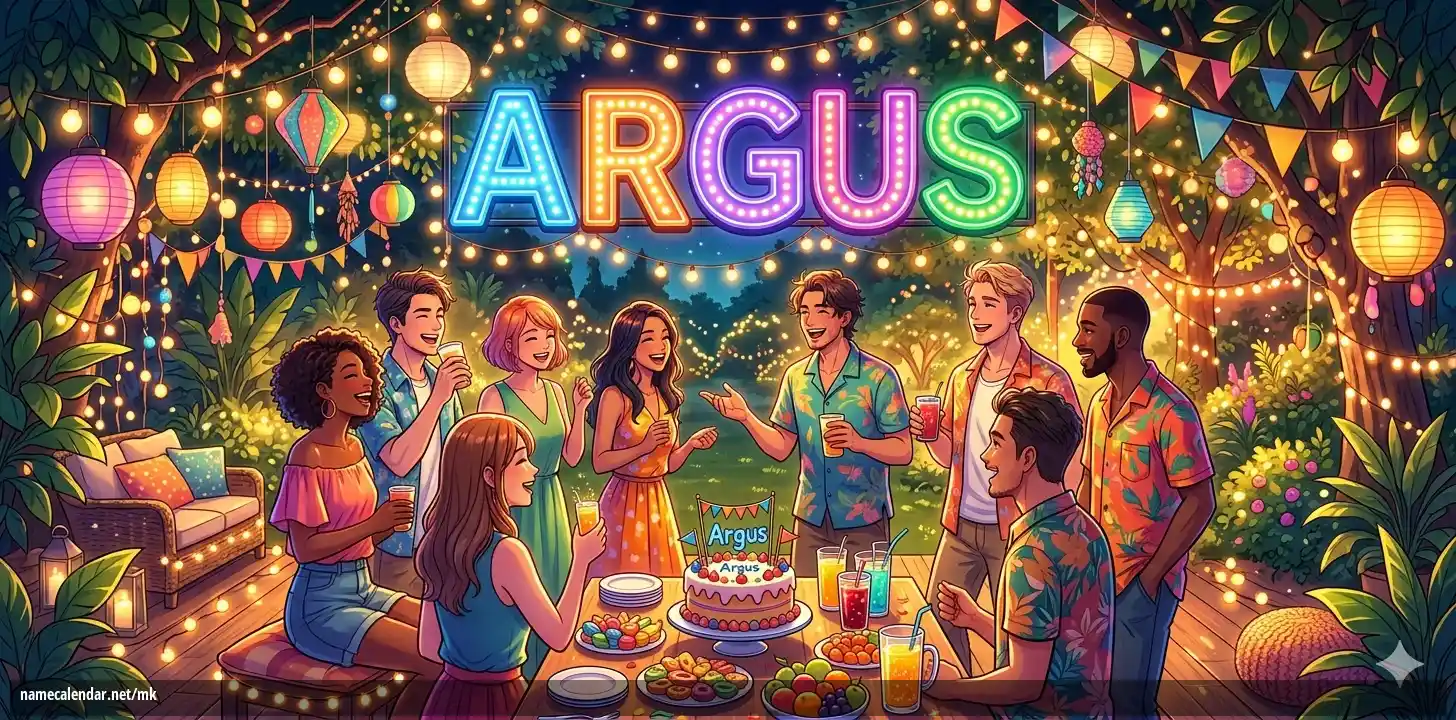 Прослава на именден и име - Argus