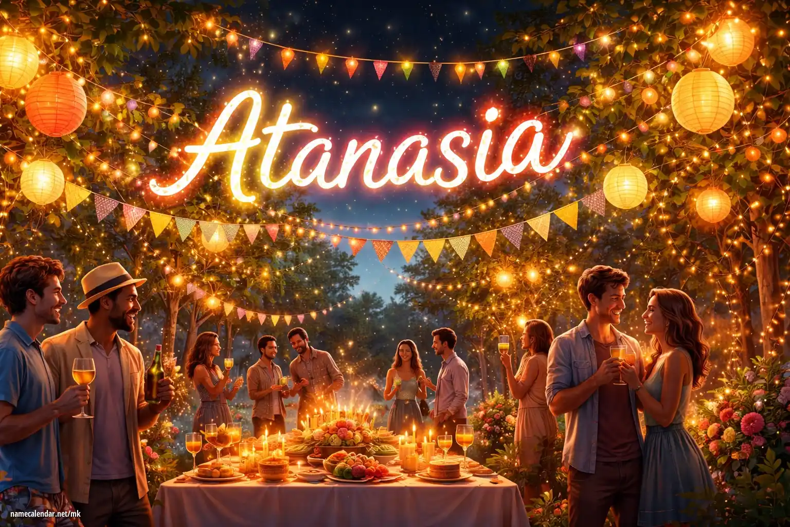 Прослава на именден и име - Atanasia