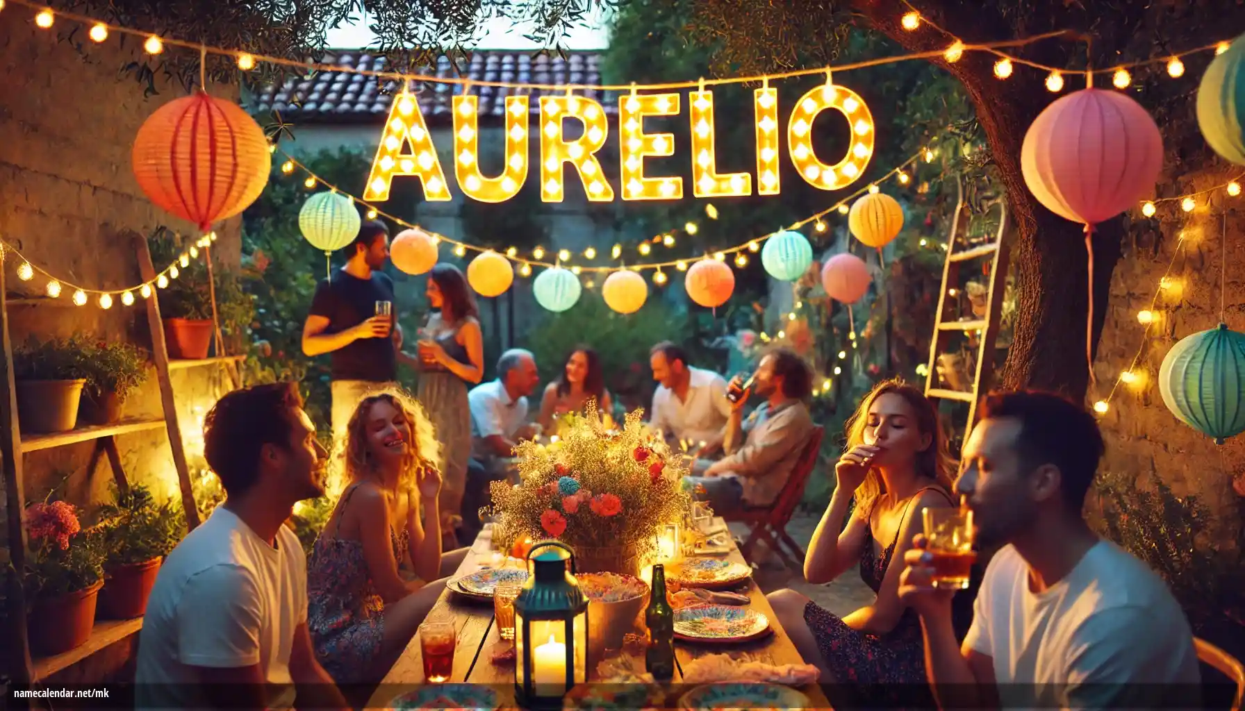 Прослава на именден и име - Aurelio