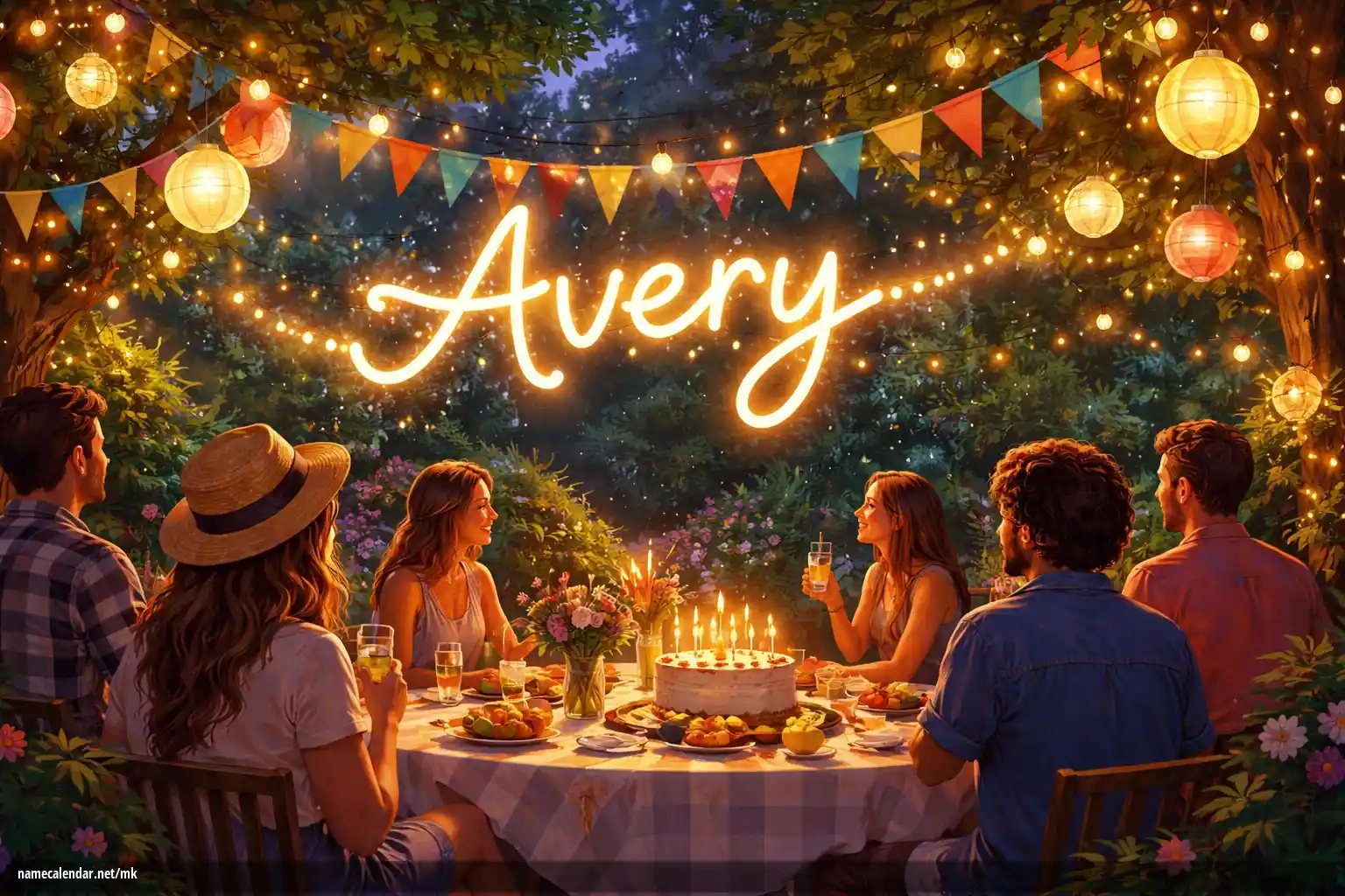 Прослава на именден и име - Avery