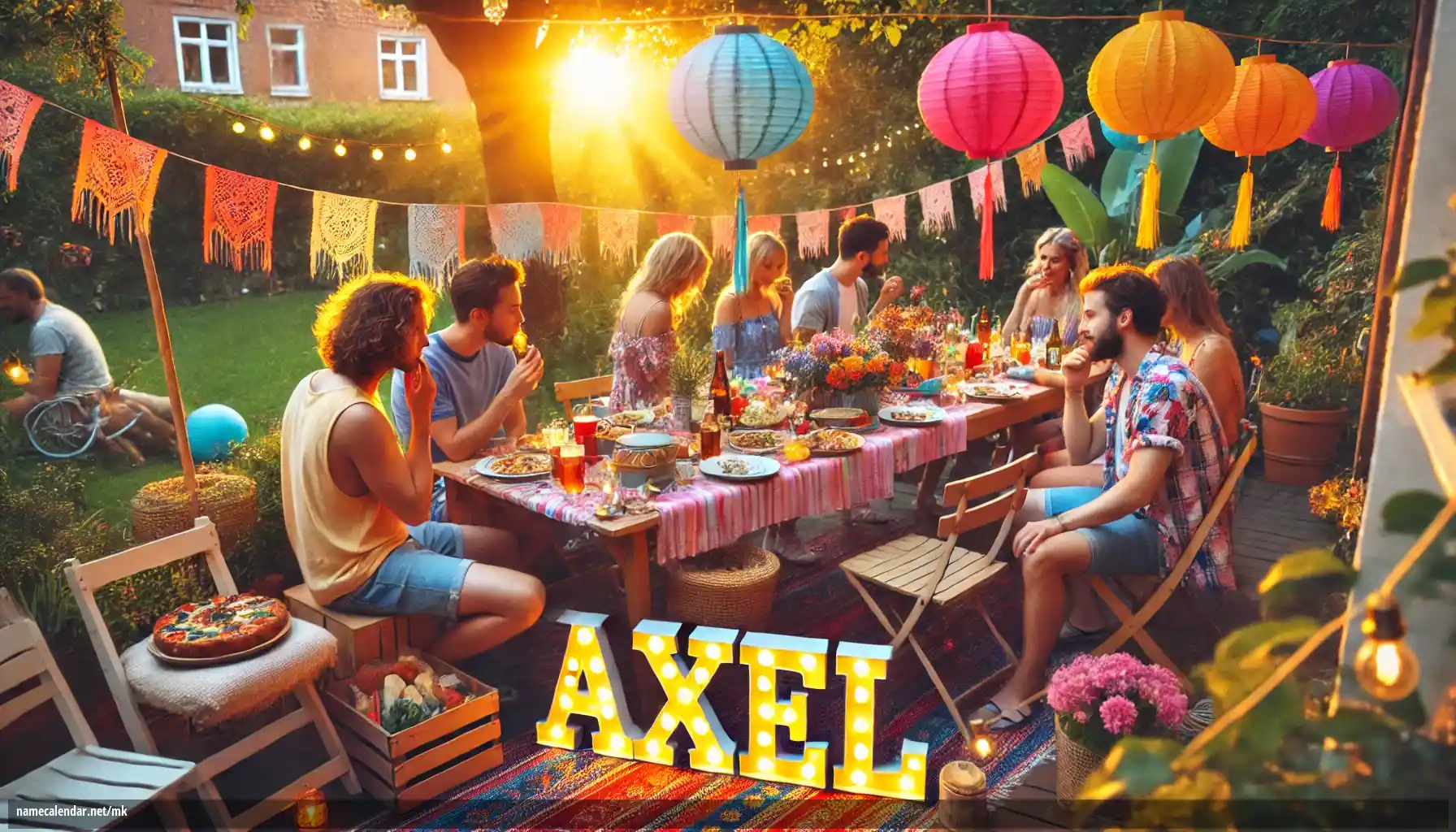 Прослава на именден и име - AXEL