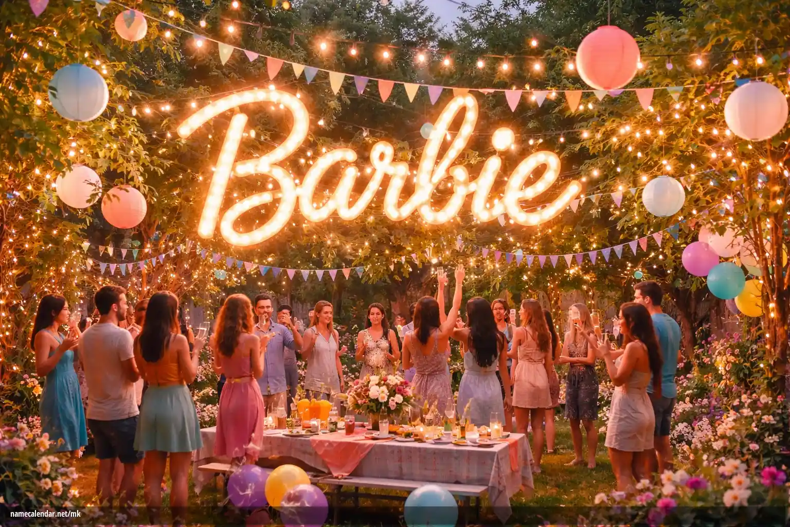 Прослава на именден и име - Barbie