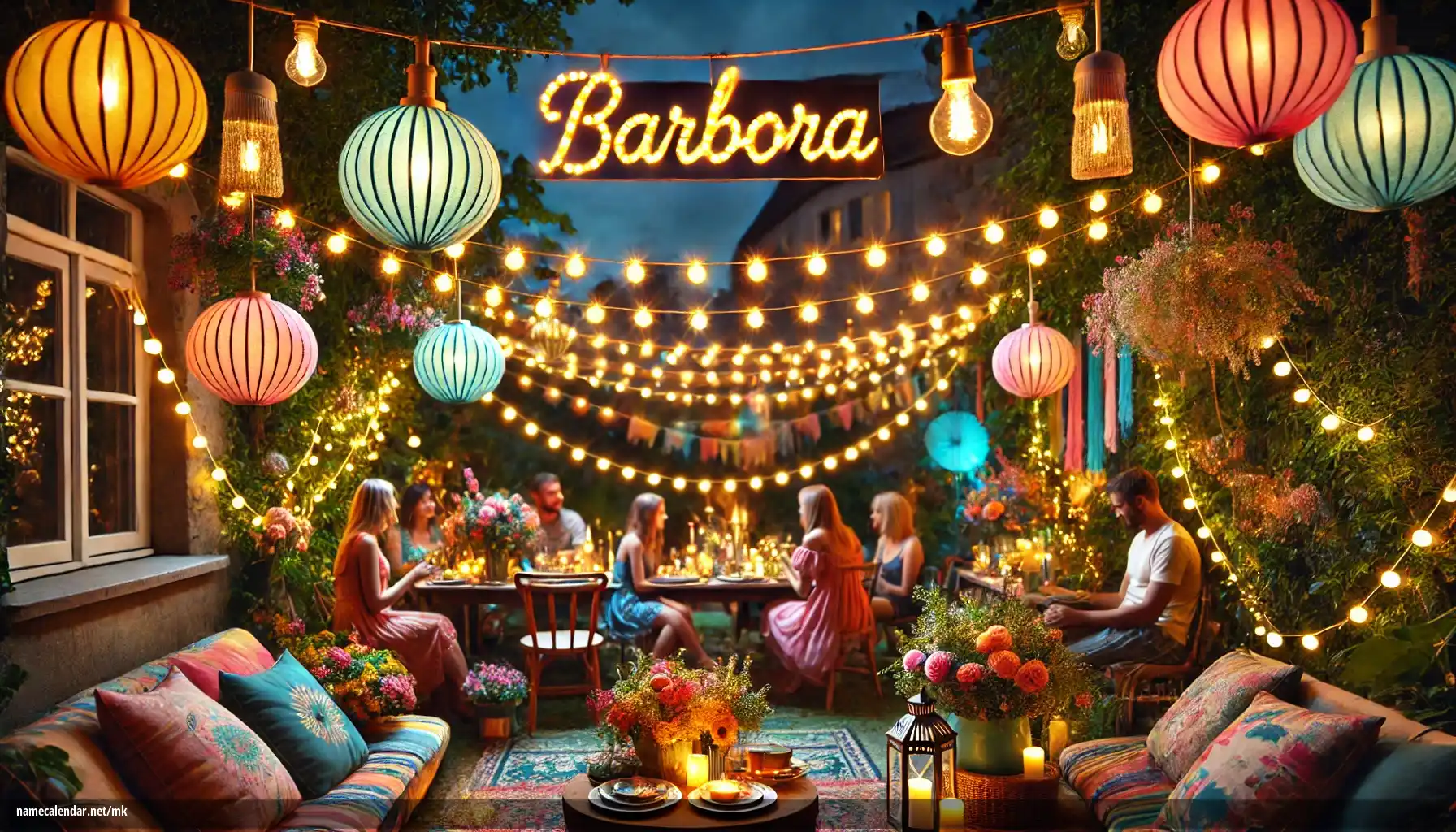 Прослава на именден и име - Barbora