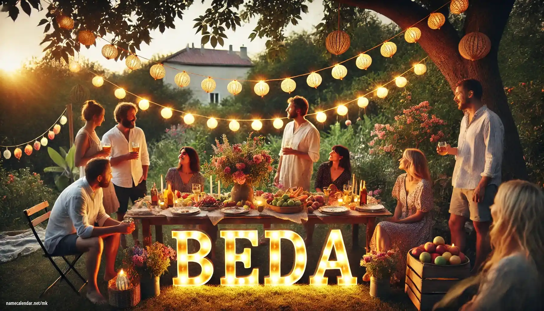 Прослава на именден и име - Beda