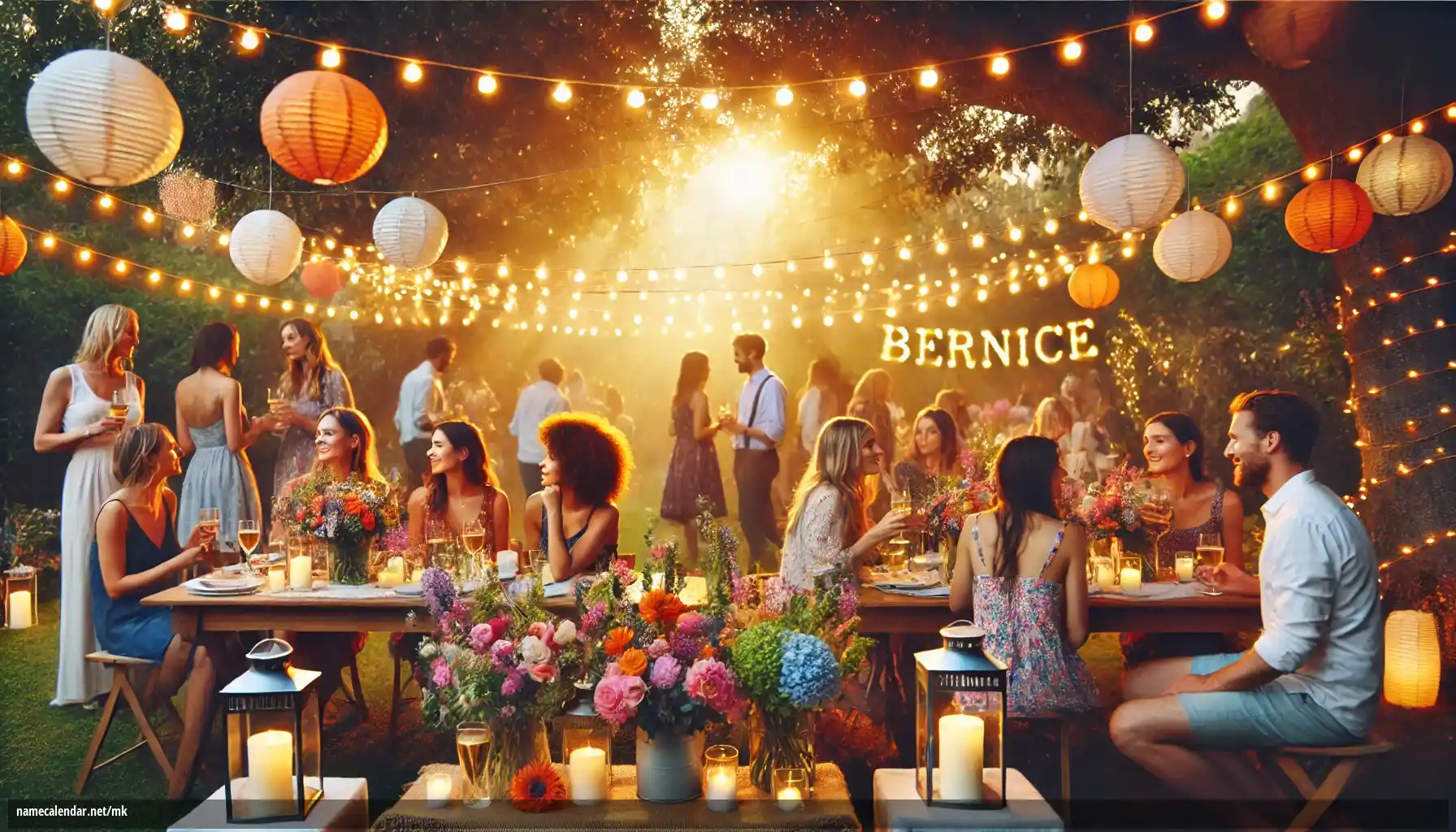 Прослава на именден и име - Bernice