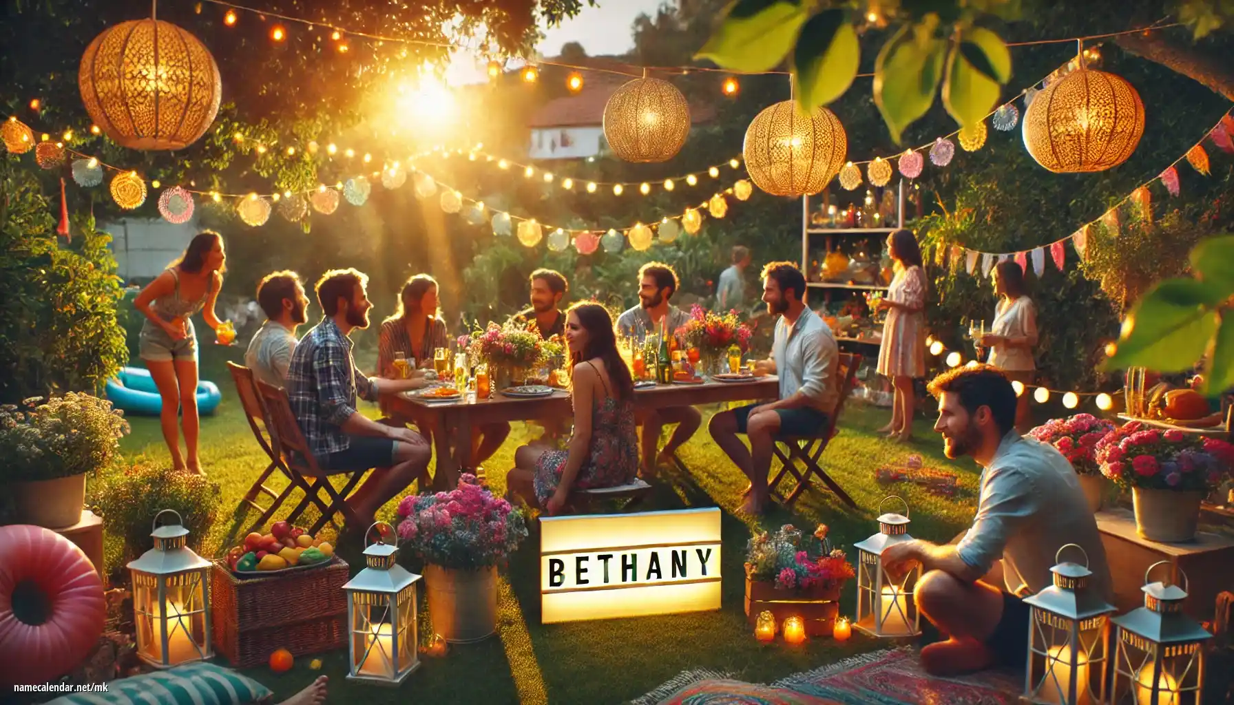 Прослава на именден и име - Bethany