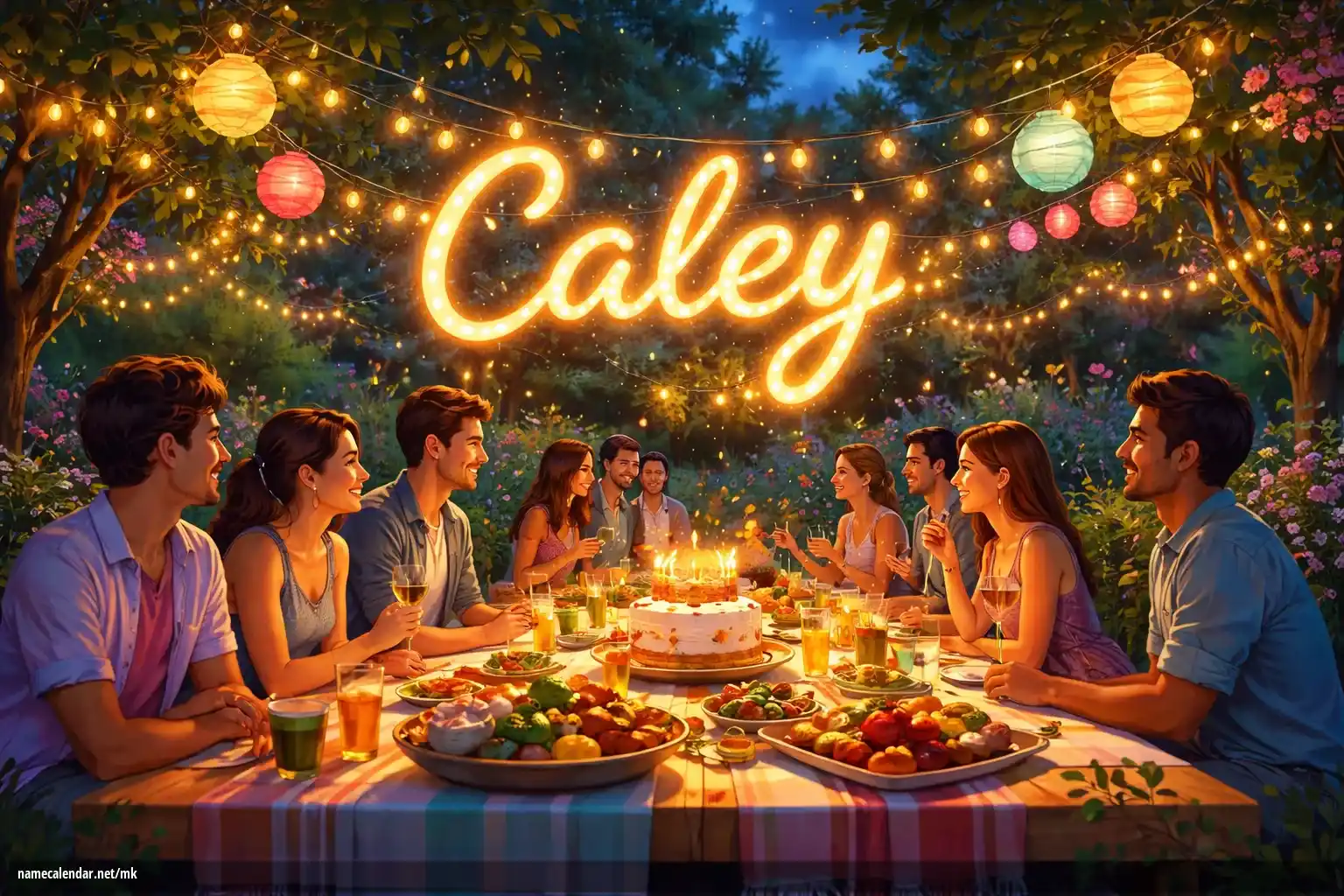 Прослава на именден и име - Caley