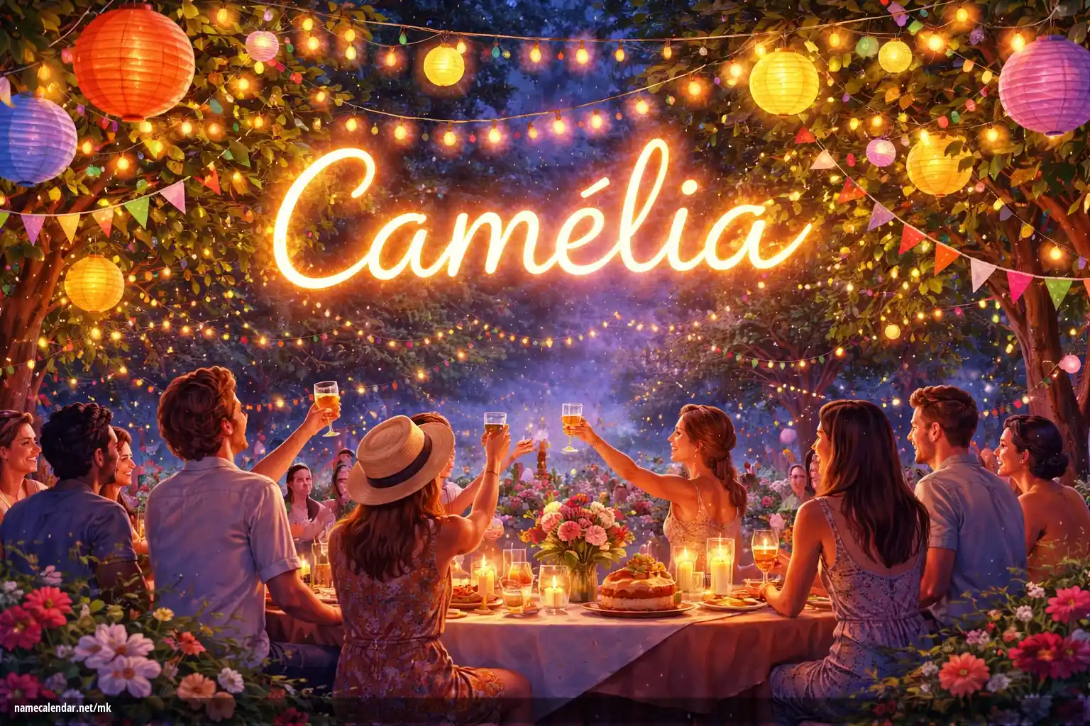 Прослава на именден и име - Camélia