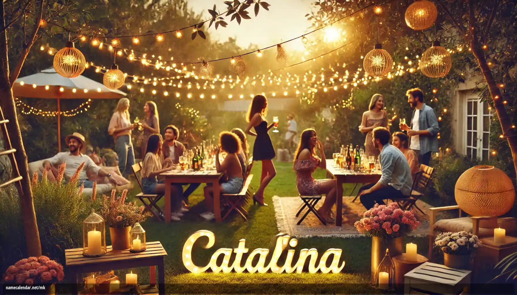 Прослава на именден и име - Catalina