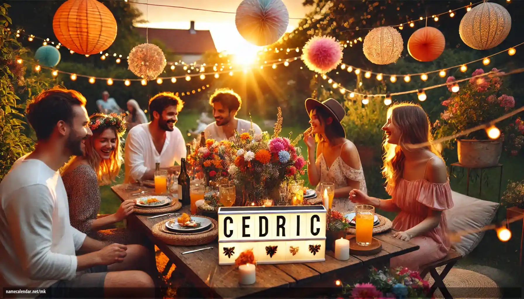 Прослава на именден и име - Cedric