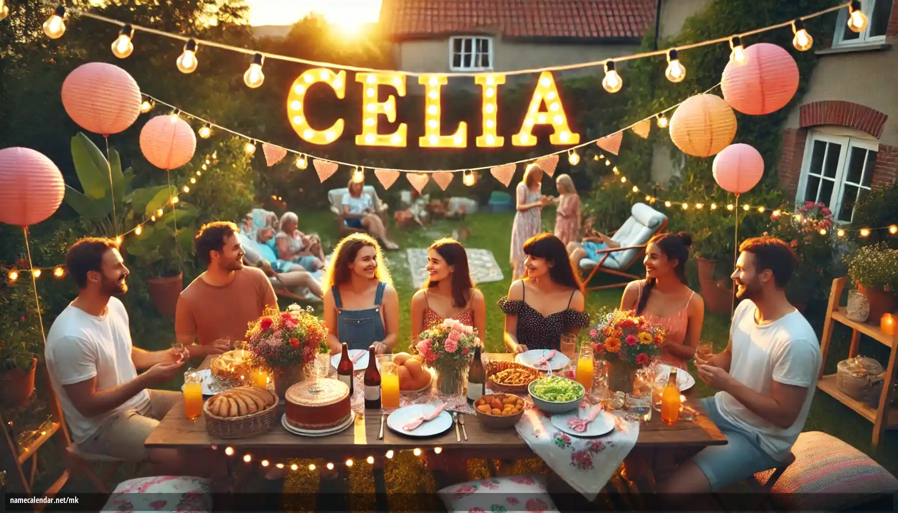 Прослава на именден и име - Celia