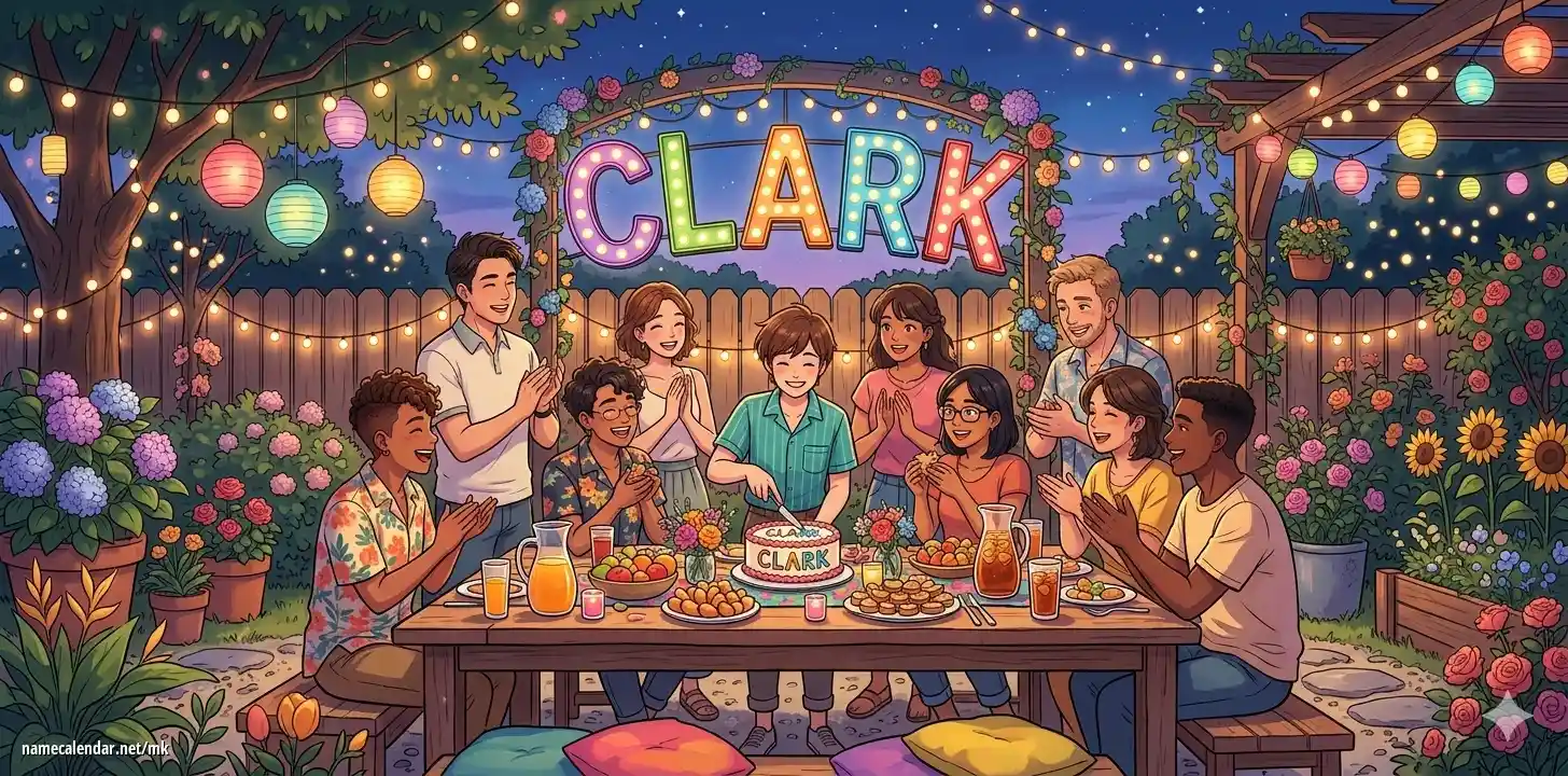 Прослава на именден и име - Clark