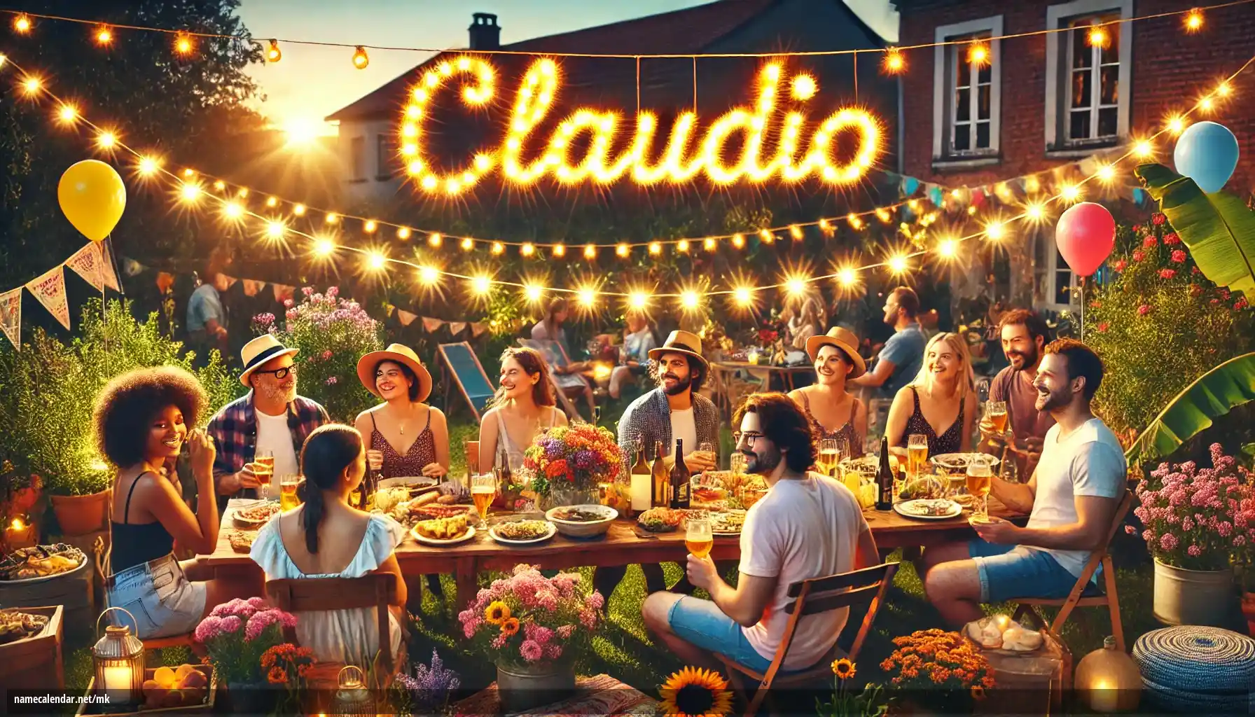 Прослава на именден и име - Claudio