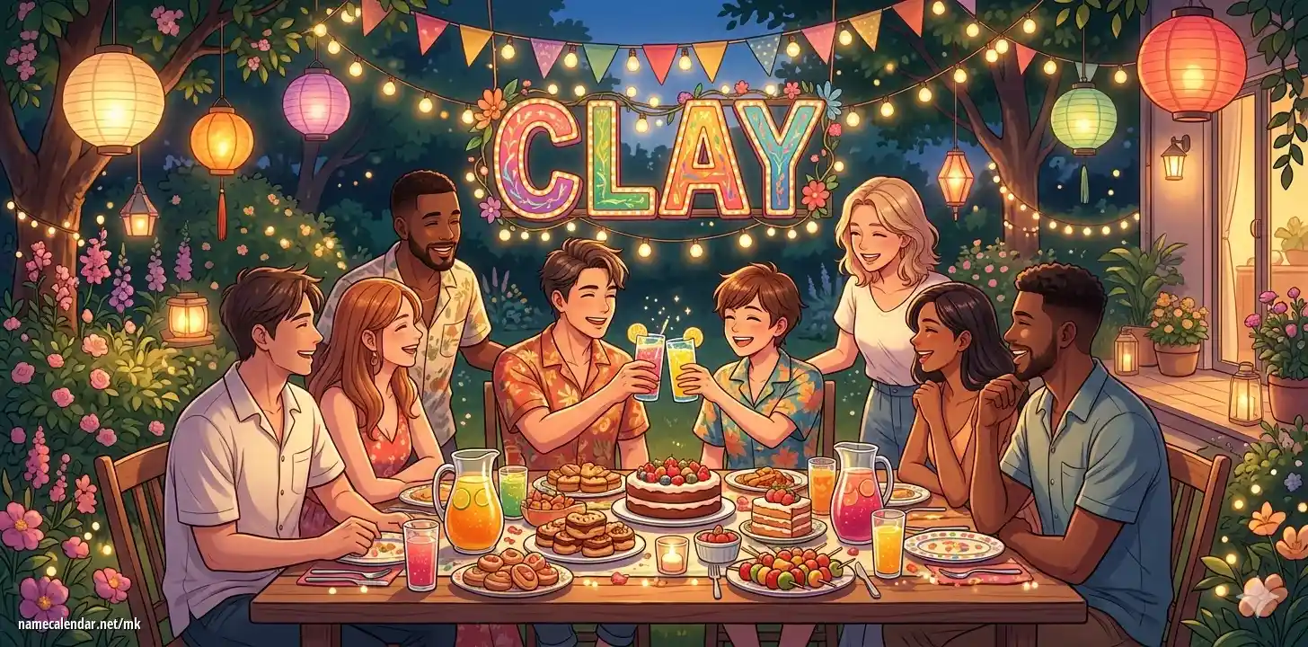 Прослава на именден и име - Clay