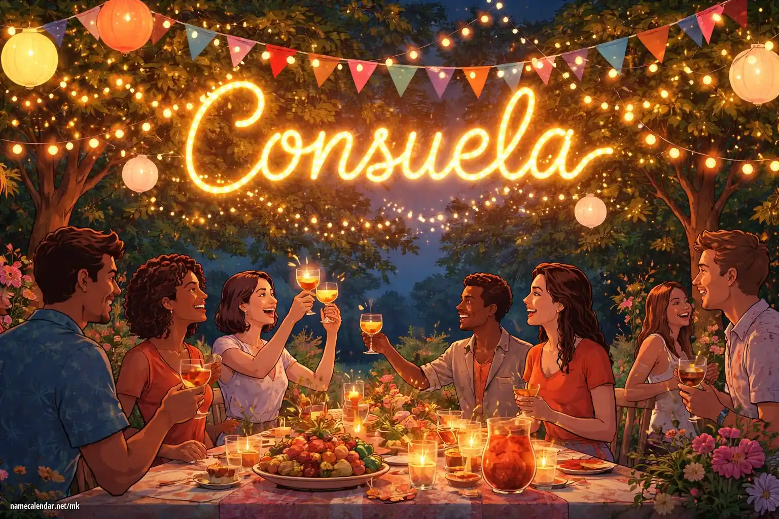 Прослава на именден и име - Consuela