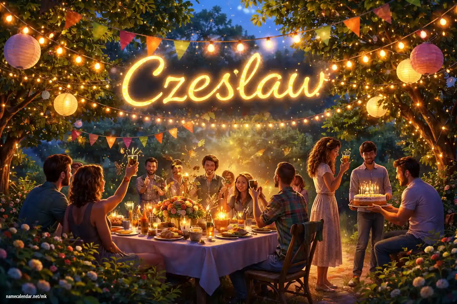 Прослава на именден и име - Czesław