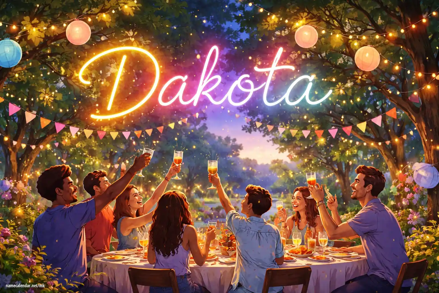 Прослава на именден и име - Dakota