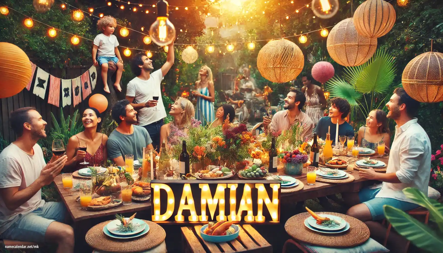 Прослава на именден и име - Damian