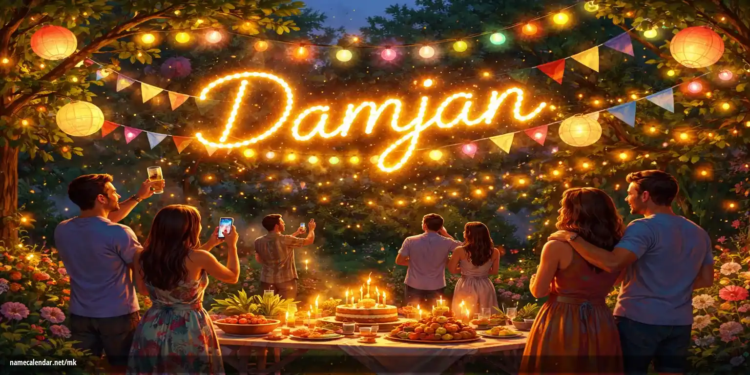 Прослава на именден и име - Damjan